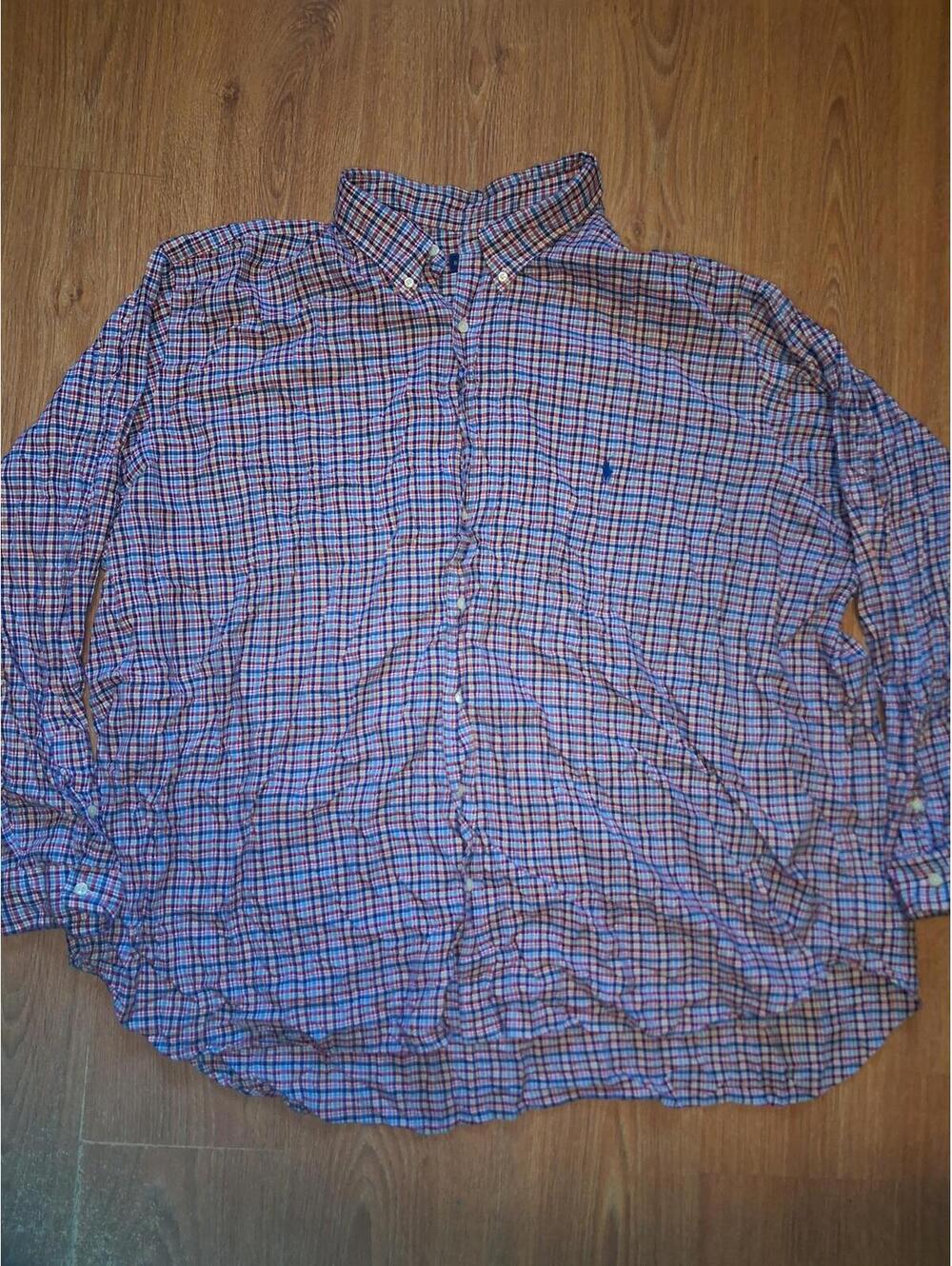 Polo Ralph Lauren Button Up Shirt Mens 5XB Multicolor Plaid
